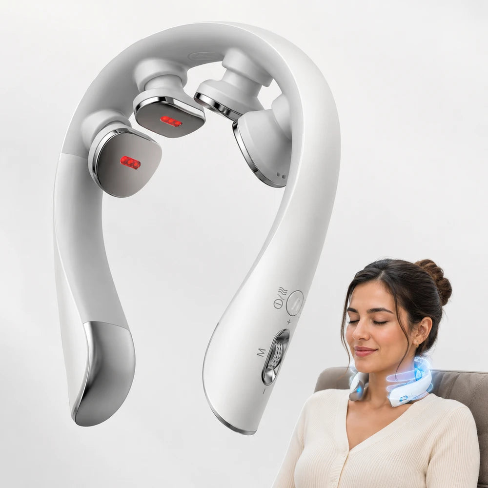 Relivia NeckPro™️ – 4D Heated Neck Massager