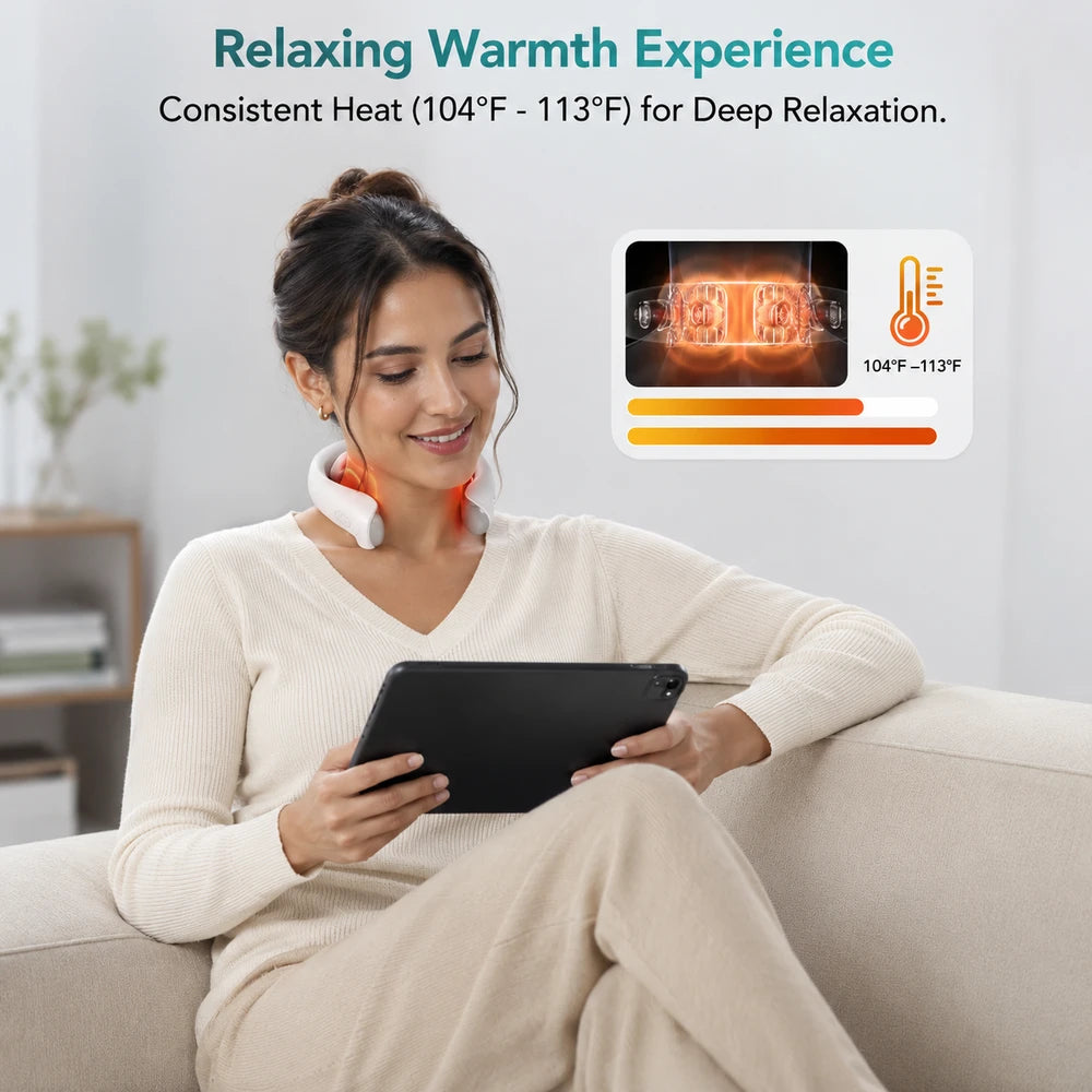 Relivia NeckPro™️ – 4D Heated Neck Massager