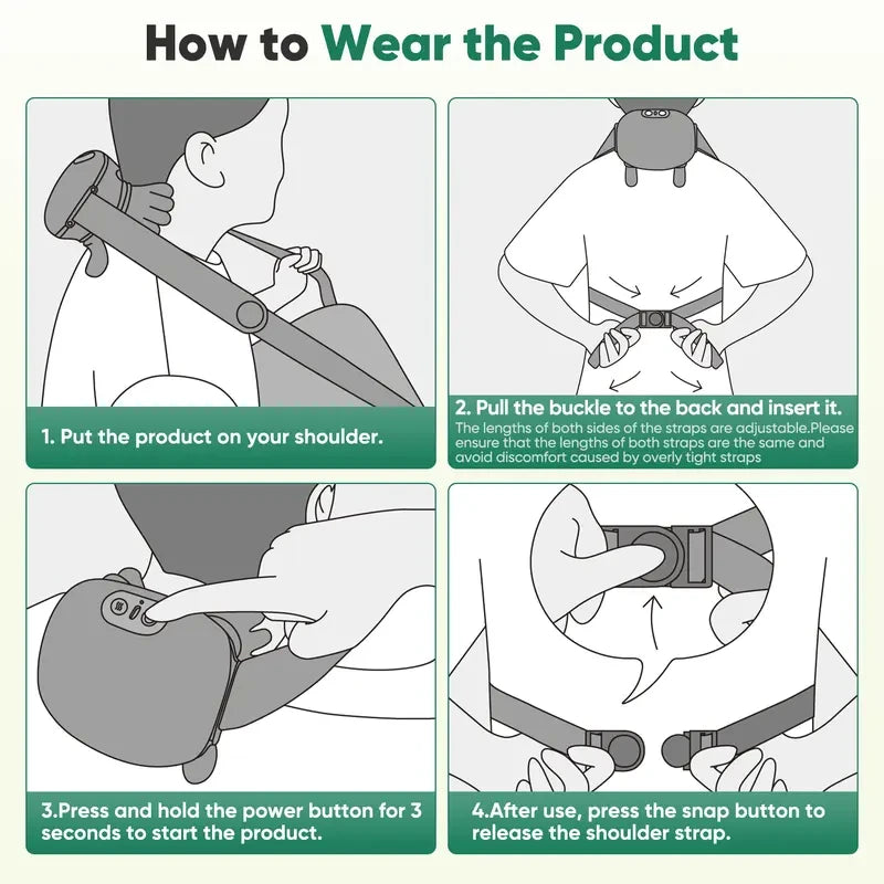 Relivia ShoulderPro™- 4D Heated Shoulder Massager